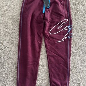 Cookies Maroon Joggers sweatpants